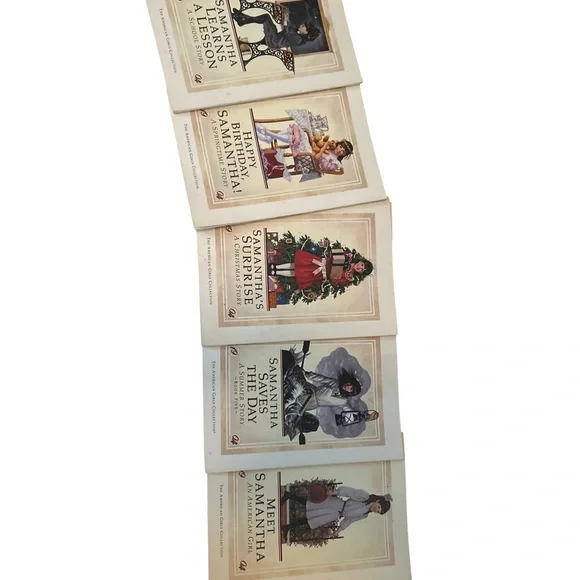 American Girls Collection Meet Samantha Book Set 5 1986 - Picture 1 of 2